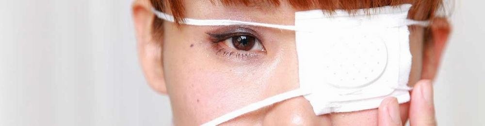 Повреждение глаз в результате химического ожога
