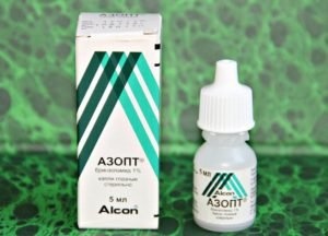 Чем заменить глазные капли Азопт?