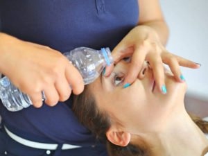 Химические ожоги глаз
